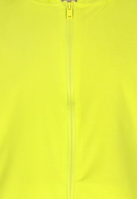Dreimaster Fleecejacke Männer Limette - Image 3
