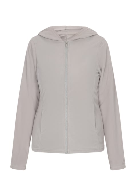 Dreimaster Fleecejacke Frauen hellgrau - Image 1