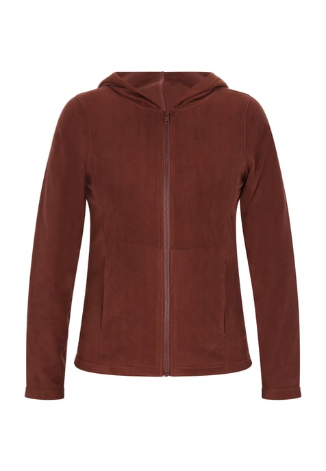 Dreimaster Fleecejacke Frauen braun - Image 1
