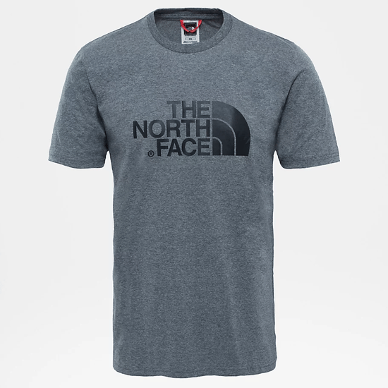 3er-Pack The North Face Easy Tee T-Shirts für Herren in Schwarz/Grau/Weiß - Image 3