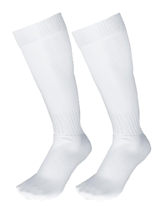 3 Pack weiße Fußball-Socken Kinder - Image 2