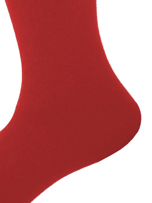 12er Pack Kinder rote Schulsocken - Image 3
