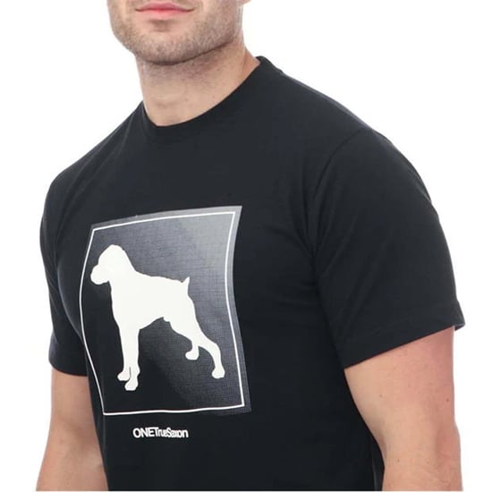 One True Saxon Braice Herren Schwarz T-Shirt - Image 3