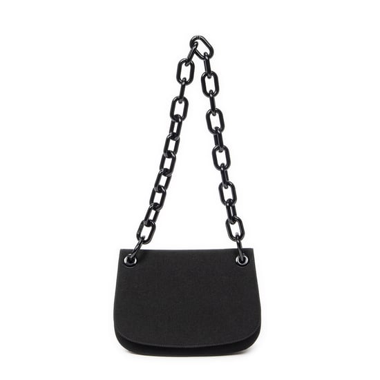 Lucite Chain Shoulder Flap Umhängetasche - Image 1