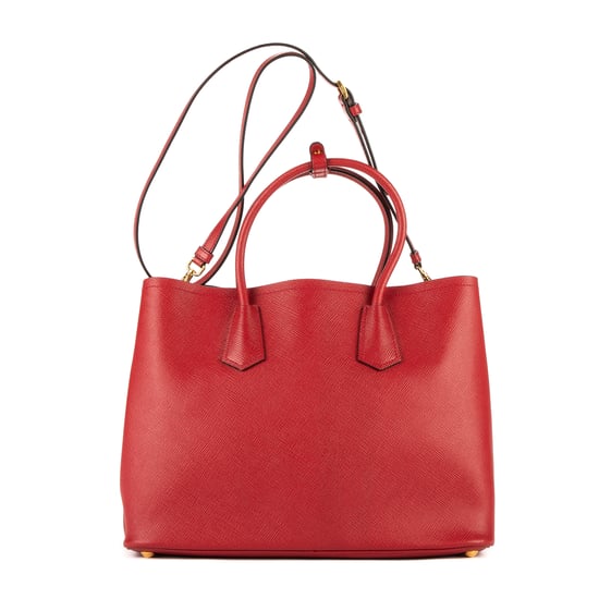 Vitello Daino Double Tote  Umhängetasche - Image 4