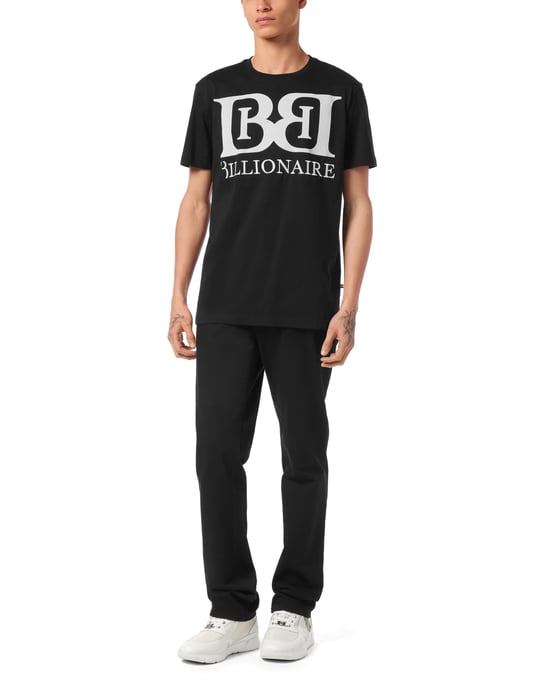 Billionaire T-Shirt mit rundem Ausschnitt, kurzarm - Schwarz - Image 4