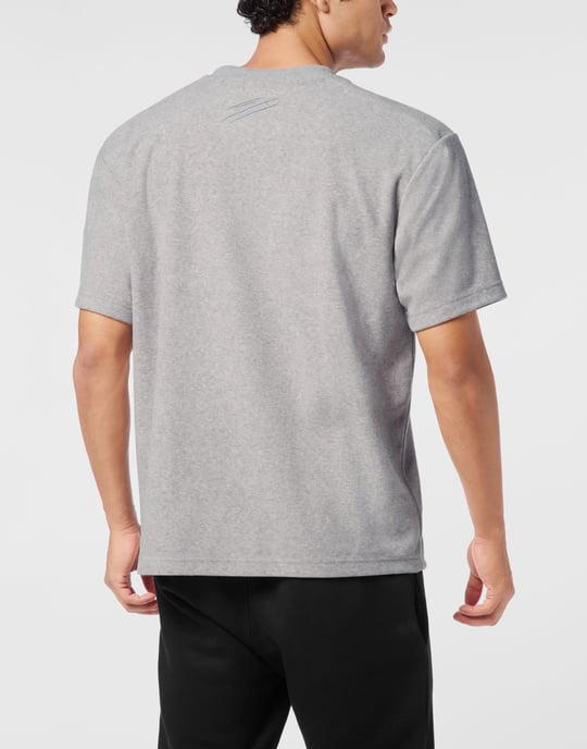 Sponge Cotton Round Neck T-Shirt - Image 2
