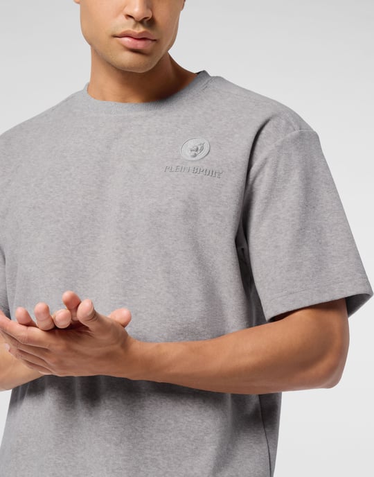 Sponge Cotton Round Neck T-Shirt - Image 4