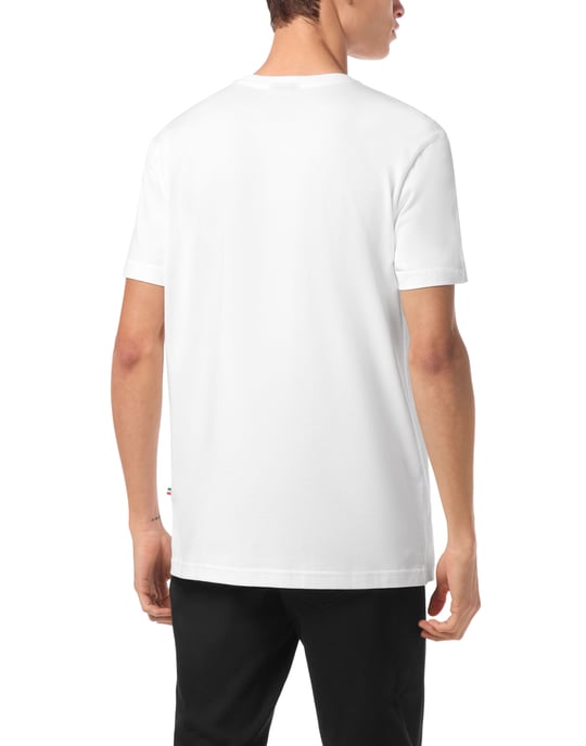 Billionaire T-Shirt mit Rundhalsausschnitt, kurzärmelig - Weiß - Image 2