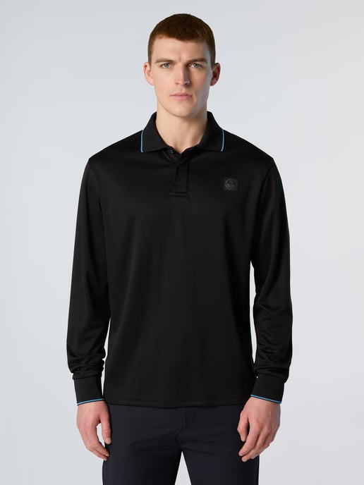North Sails Polo shirt Coolmax piqué long-sleeved - Image 1