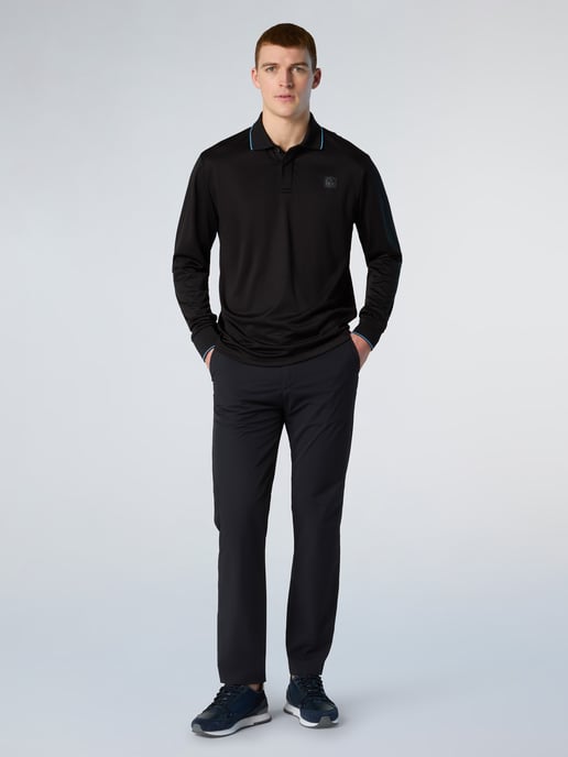 North Sails Polo shirt Coolmax piqué long-sleeved - Image 5