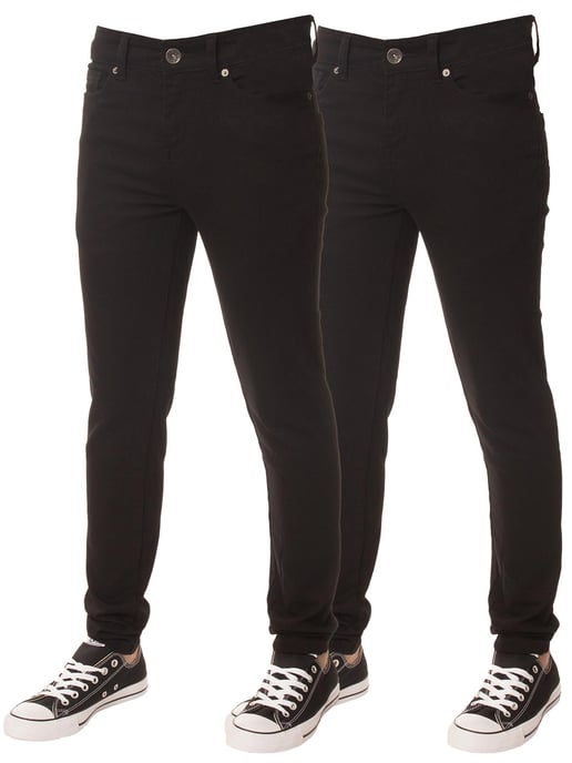 Enzo | 2 Paare Kinder Skinny Jeans - Image 1