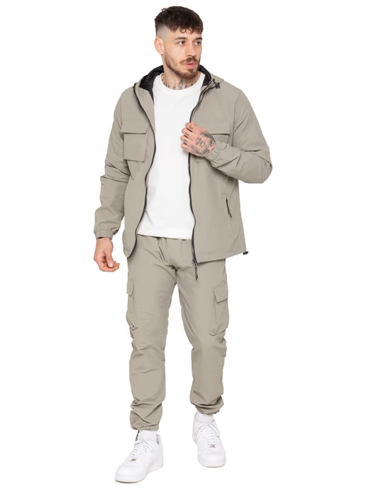 Enzo Milano | Herren Poly Cargo-Trainingsanzug Set - Image 1