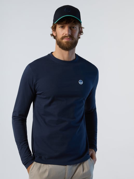 North Sails T-shirt Long-sleeved with logo patch - Image 3