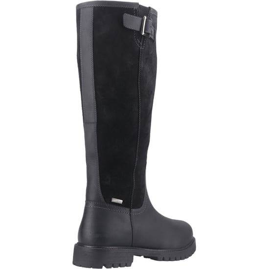 Hunter Canna Hohe Stiefel Leder Damen Schwarz - Image 2