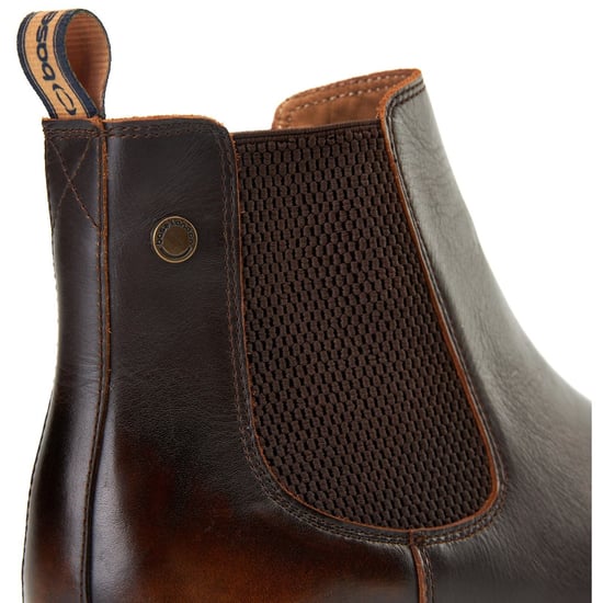 Base London Roebuck Leder Herren braune Stiefel - Image 6