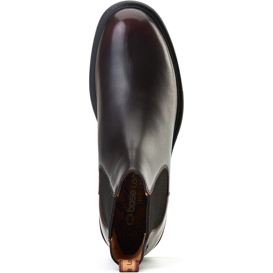 Base London Roebuck Leder Herren Bordo Stiefel - Image 4