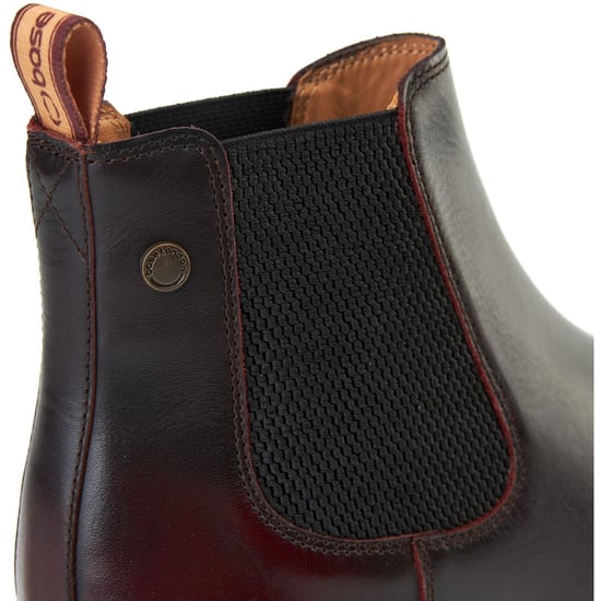 Base London Roebuck Leder Herren Bordo Stiefel - Image 6