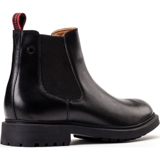Base London Roebuck Leder Herren Stiefel Schwarz - Image 2