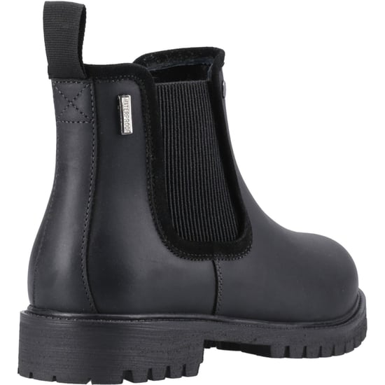Hunter Canna Dealer Boot Damen Chelsea Stiefel Aus Schwarzem Leder - Image 2