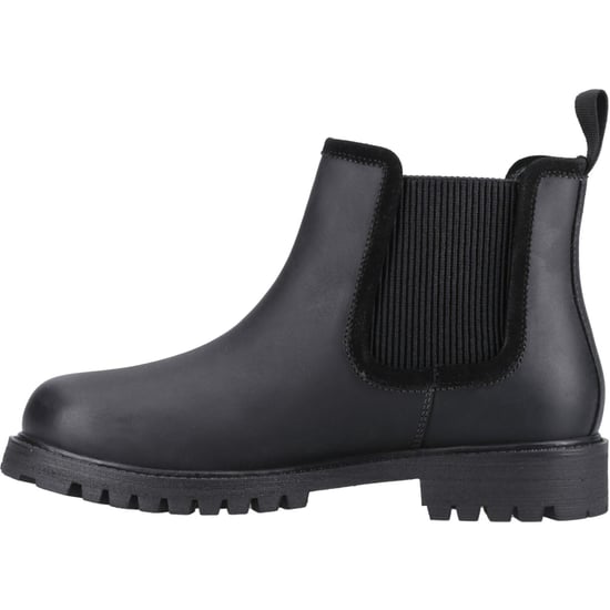 Hunter Canna Dealer Boot Damen Chelsea Stiefel Aus Schwarzem Leder - Image 4