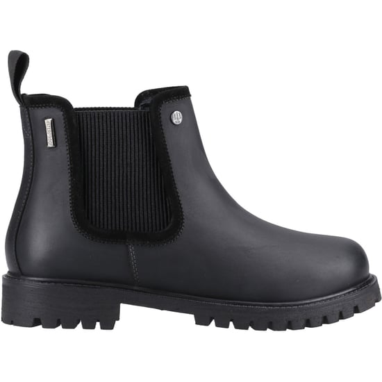 Hunter Canna Dealer Boot Damen Chelsea Stiefel Aus Schwarzem Leder - Image 5
