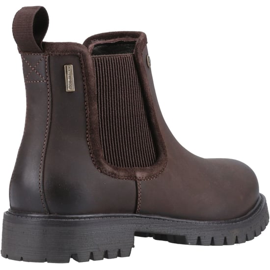 Hunter Canna Dealer Boot Damen Chelsea Stiefel Aus Braunem Leder - Image 2