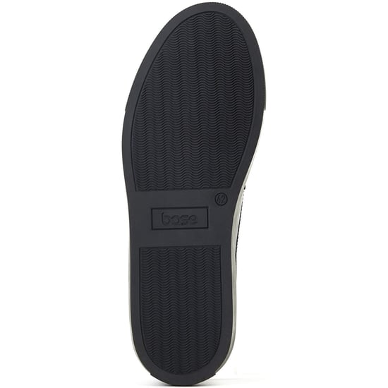 Base London Clapton Herrenschuhe Aus Schwarzem Leder - Image 3