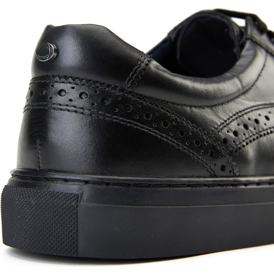 Base London Clapton Herrenschuhe Aus Schwarzem Leder - Image 6