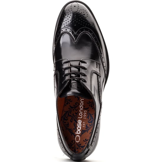 Base London Bell Herrenschuhe Aus Schwarzem Leder - Image 4