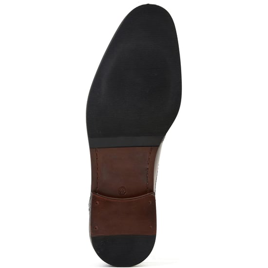 Base London Herren Braun Brogues Schuhe aus Leder mit Tasche - Image 3
