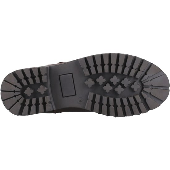 Hunter Canna Knöchelstiefel Leder Damen Braune Stiefel - Image 3