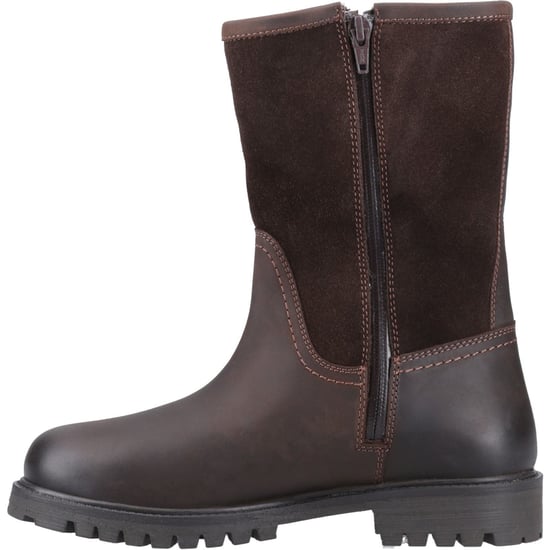 Hunter Canna Knöchelstiefel Leder Damen Braune Stiefel - Image 4