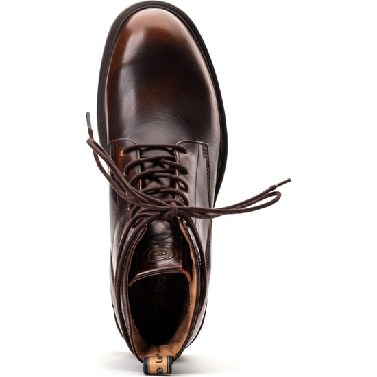 Base London Brunel Leder Herren Braune Stiefeletten - Image 4