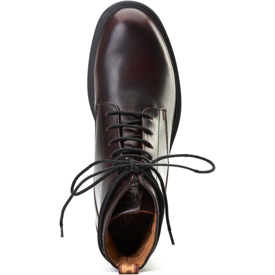 Base London Brunel Leder Herren Weinfarbene Ankle Boots - Image 4