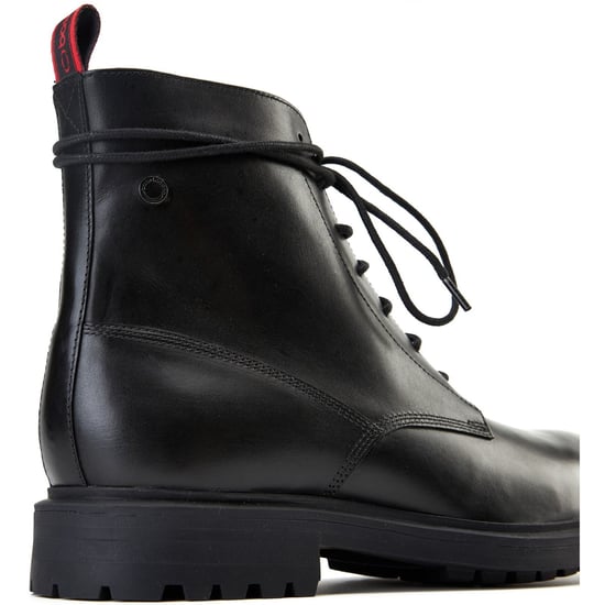 Base London Brunel Leder Herren Schwarze Stiefeletten - Image 6
