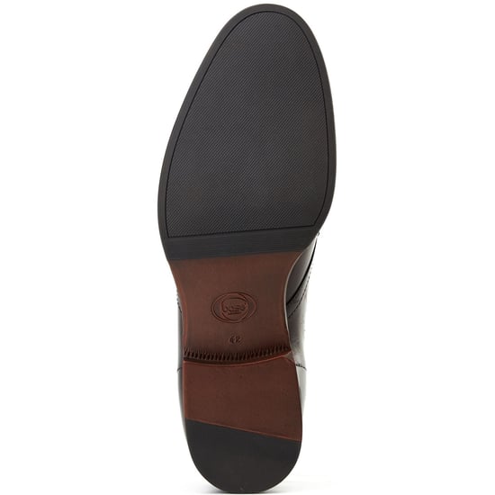 Base London Wallis Leder Herren Burnt Brown Knöchelstiefel - Image 3