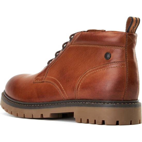 Base London Cobalt Leder Herren Stiefeletten In Tan - Image 2