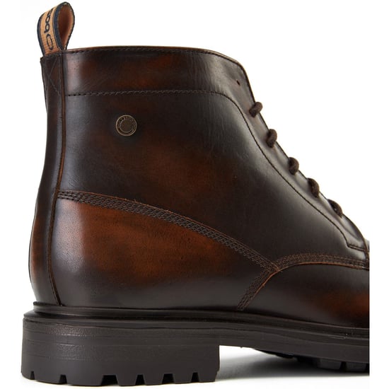 Base London Boulton Leder Herren Braun Stiefeletten - Image 6