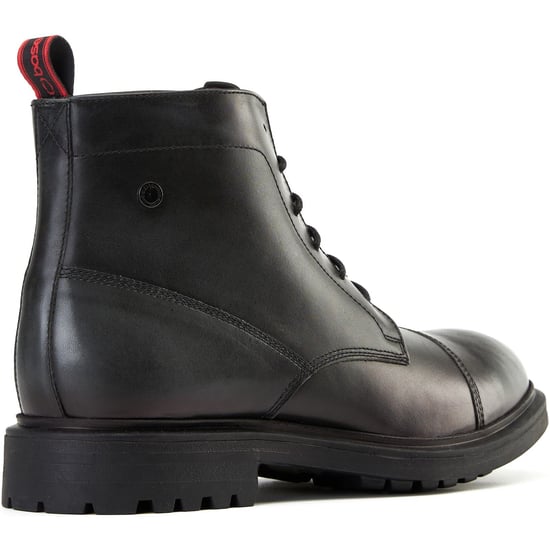 Base London Boulton Herren Schwarze Leder Knöchelstiefel - Image 2