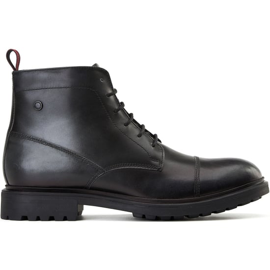 Base London Boulton Herren Schwarze Leder Knöchelstiefel - Image 5