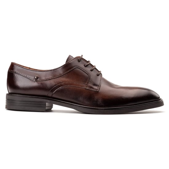 Base London Hülle Leder Herren Braune Schnürschuhe - Image 4