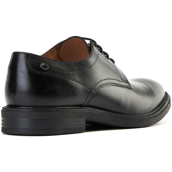 Base London Durham Leder Herren Schnürschuhe Schwarz - Image 2