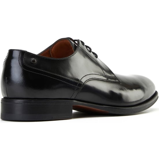 Base London Edison Herrenschuhe Aus Schwarzem Leder Mit Schnürung - Image 2