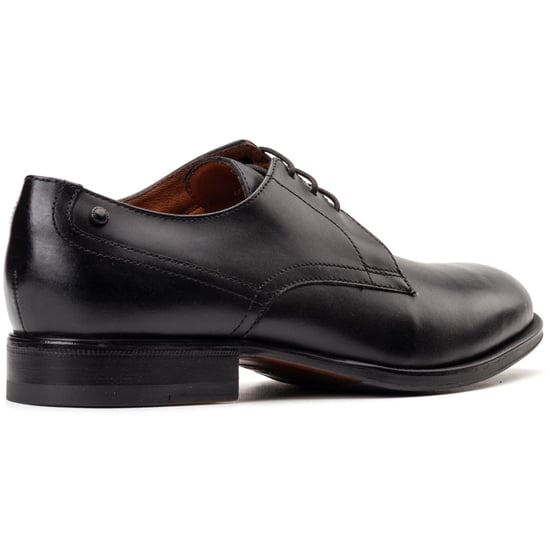 Base London Edison Herrenschuhe Aus Schwarzem Leder Mit Schnürung - Image 2