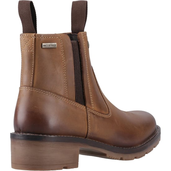 Hunter Skye Händlerstiefel Leder Damen Dunkelbraun Stiefel - Image 2