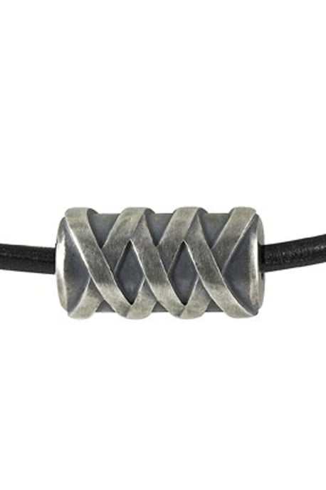 cai Anhänger mit Kette 925/- Silber oxidiert Bullhead - Image 4
