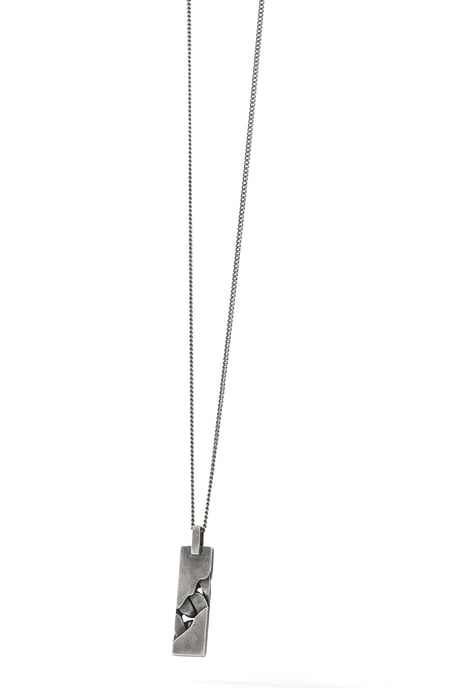 cai Anhänger mit Kette 925/- Sterling Silber rhodiniert oxidiert - Image 4