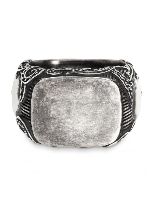 cai Ring 925/- Sterling Silber matt-oxidiert Totenkopf - Image 2