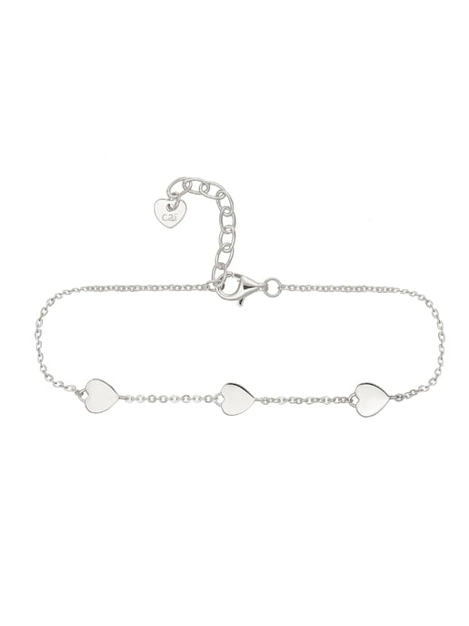 cai Armband 925 Sterling Silber rhodiniert Herz - Image 1